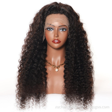 pelucas frontales al por mayor pelucas para el cabello humano para mujeres negras vendedor de 22 pulgadas 210% densidad de agua pelucas delanteras